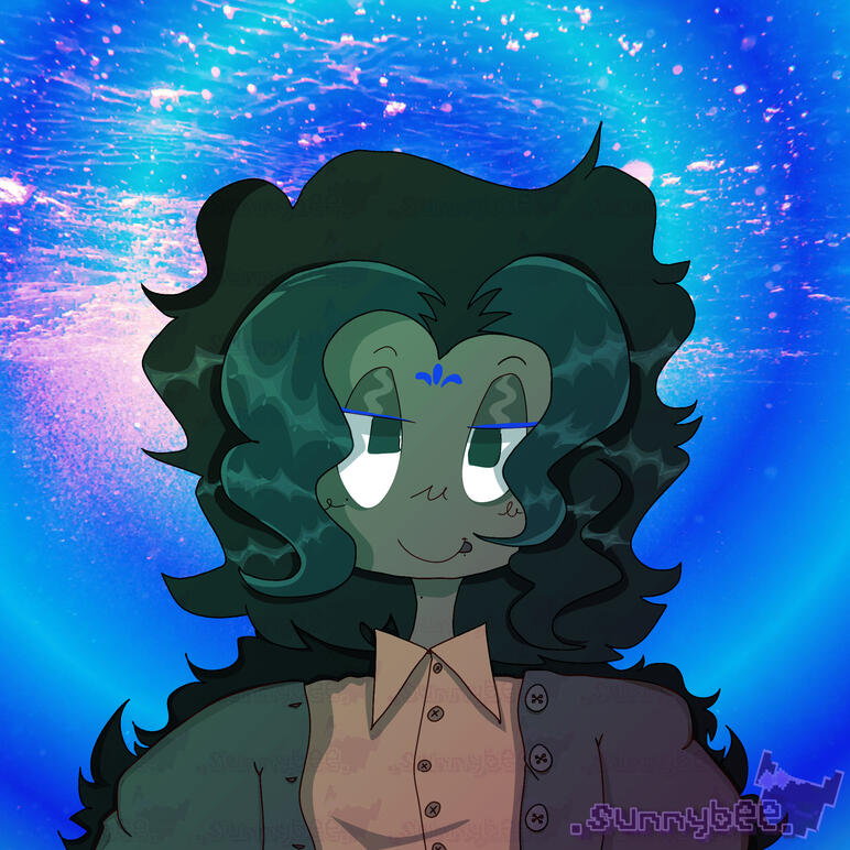 Bust, Colored and Shaded